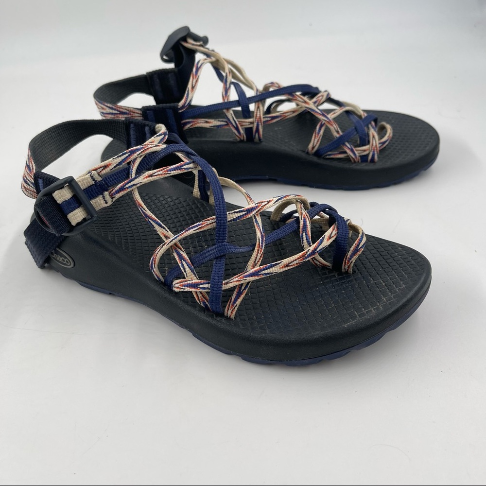 Chaco Women’s Z/Cloud X2 Blue Strappy Hiking Sandals - Size 8
